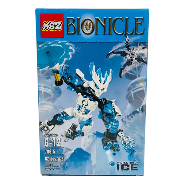 Конструктор KZS Bionicle 706-5 Страж льда 62 детали