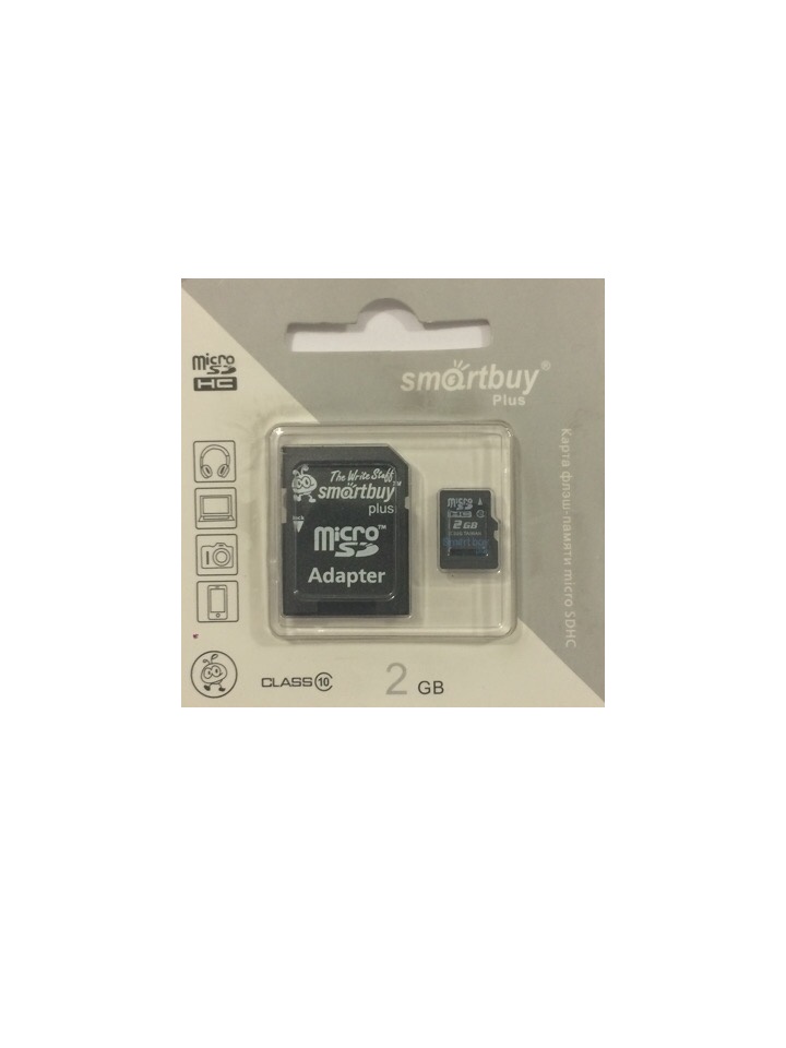 Карта памяти Smartbuy 2 GB