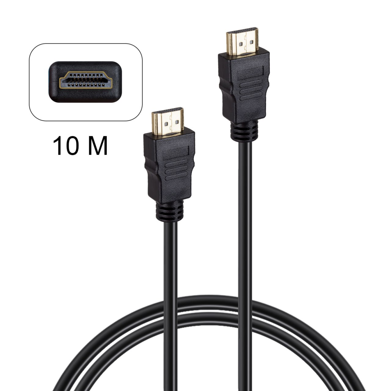 Кабель HDMI черный 10M