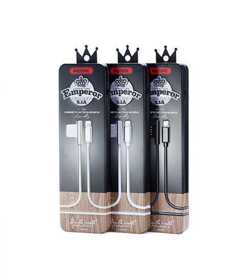 Кабель Remax Emperor RC-054i, lightning, 1 м, серебристый