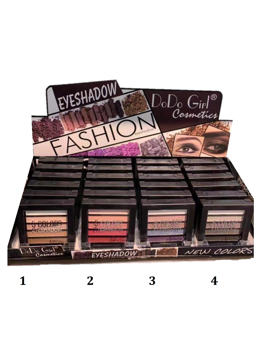 Палетка теней Eyeshadow DoDo Girl 5 Colour
