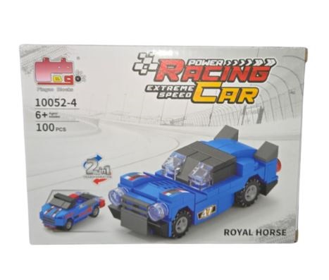 Конструктор машина racing car 10052-3 80pcs