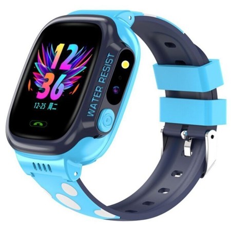 Детские смарт часы с Wi-Fi  Smart Watch Y92 голубые