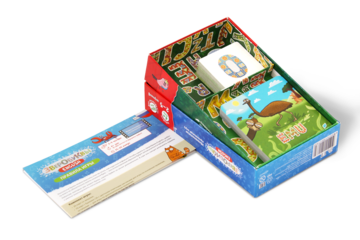 Настольная игра Зверобуквы English Банда Умников