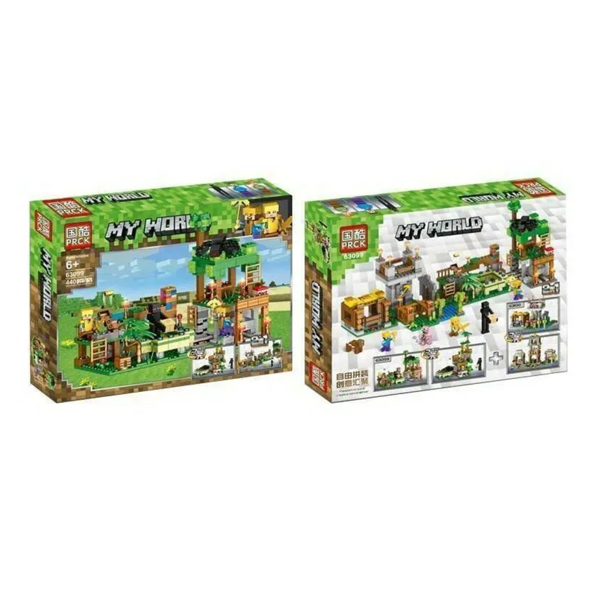 Конструктор PRCK My World Большая компания 440 деталей