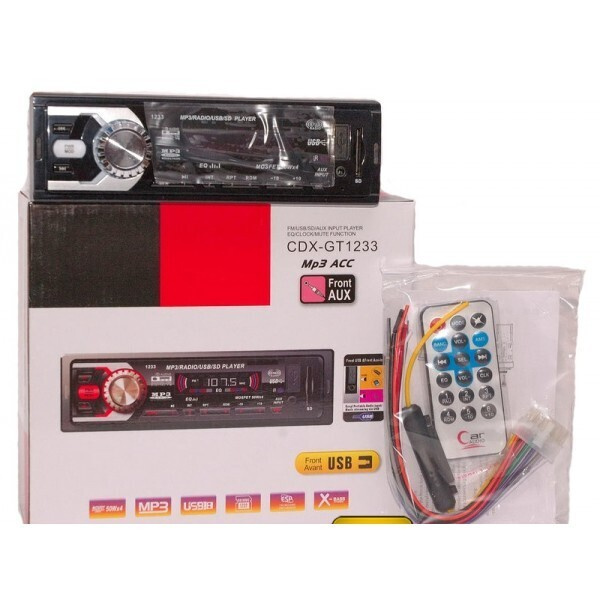 Автомагнитола CDX-GT1233 MP3/RADIO/USB/SD PLAYER