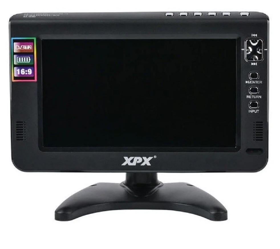 Автомобильный телевизор с цифровым (DVB-T2) тюнером XPX EA-1017D
