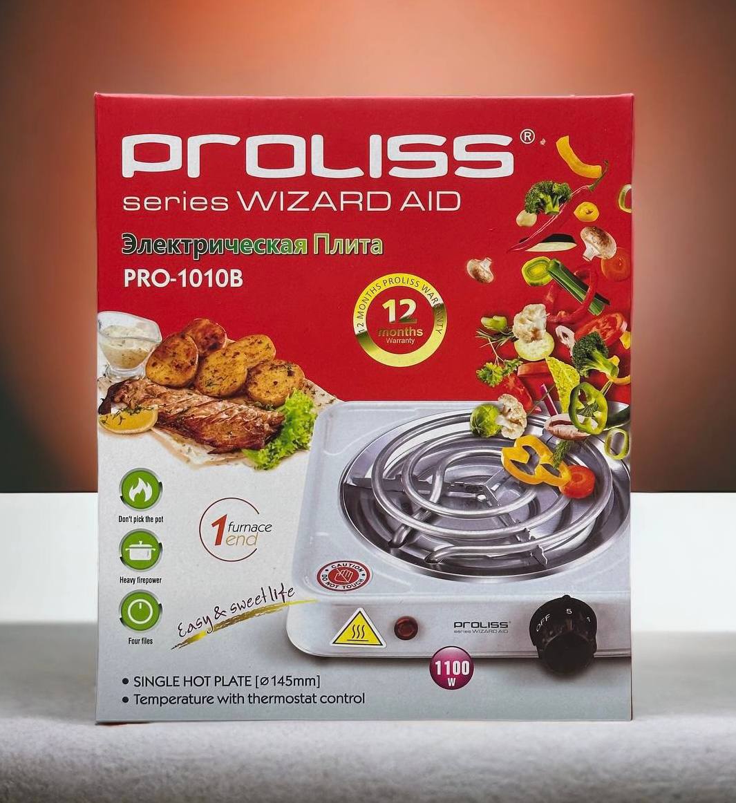 Электрическая плита Proliss 1010