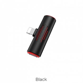 Аудио переходник Borofone Audio BV7, Apple Lightning - mini jack 3.5 mm