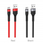Кабель Hoco X34 Surpass, USB - USB Type-C, 1 м, красный