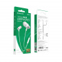 Проводные наушники BOROFONE BM38 Bright, Jack 3.5mm, 1.2 м, Белый, контроллер с микрофоном
