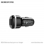 Автомобильное зарядное устройство BOROFONE BZ13 Extreme 2*USB, 2.4A, черный