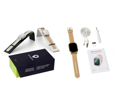 Часы с трекером Smart GPS Watch T58 серебро