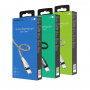 Кабель Borofone BU3 BlinkJet, USB - USB Type-C, 1.2 м, золотой