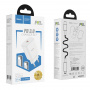 Зарядное устройство HOCO C71A Star speed, 2.4A, белый, 18W порт Type-C, кабель Lightning, быстрая зарядка