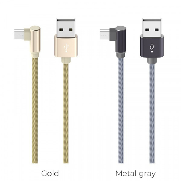 Кабель Borofone BX26 Express USB - micro USB, 1 м золотой