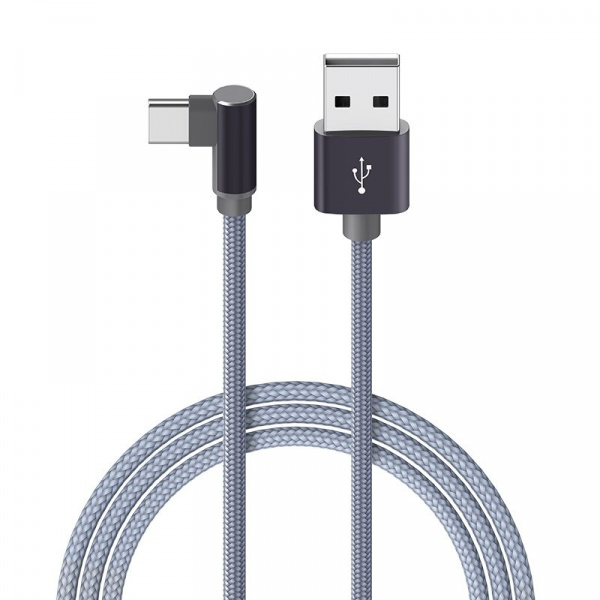 Кабель Borofone BX26 Express, USB - USB Type-C, 1 м, серый
