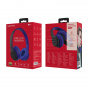 Беспроводные наушники BOROFONE BO4 Charming rhyme, Bluetooth + AUX, 200 мАч, синий, 10мВт, TF