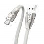 Кабель Hoco U57 USB - micro USB, 1.2 м белый