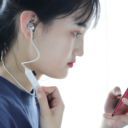 Беспроводные наушники HOCO ES30 Bluetooth, 70 мАч, Белый, Hands-free