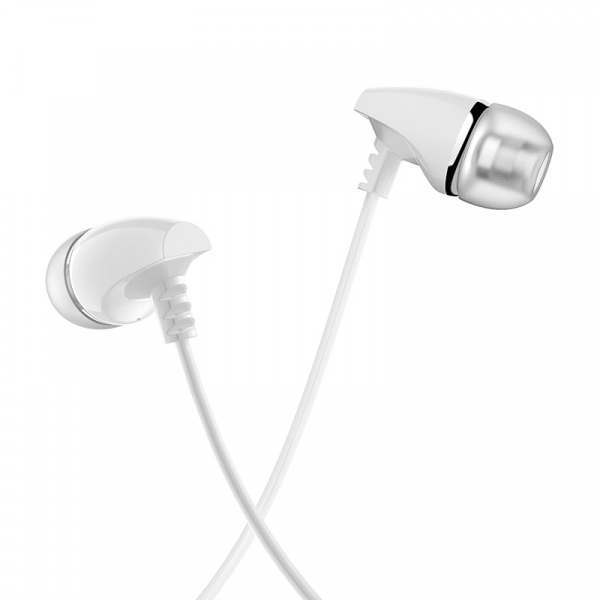 Наушники-вкладыши с микрофоном Borofone BM25 White