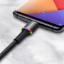 Кабель Baseus halo CAMGH-A01 USB - micro USB, 0.5 м черный