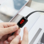 Кабель Hoco S4 USB - micro USB, 1.2 м черный