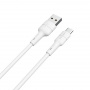 Кабель Borofone BX30 Silicone USB - micro USB, 1 м белый