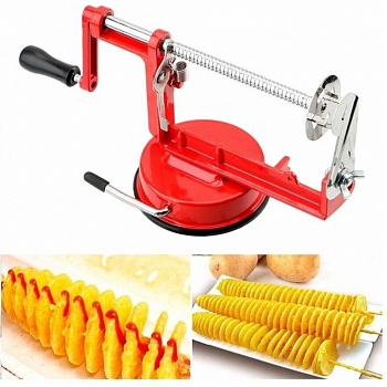 Машинка для резки картофеля Spiral Potato Slicer