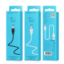 Кабель Borofone BX17 USB - micro USB, 1 м черный