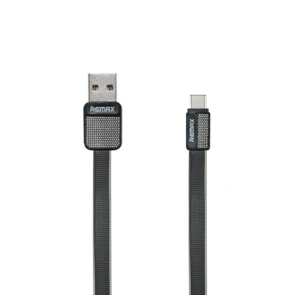 Кабель Remax Platinum RC-044a, USB - USB Type-C, 1 м, черный