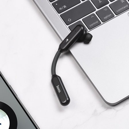 Беспроводные наушники HOCO S15 Noble, Bluetooth, 80 мАч, Черный, Hands-free