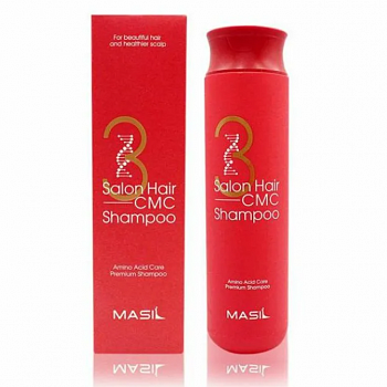 Восстанавливающий шампунь с керамидами Masil 3 Salon Hair CMC Shampoo 300 мл