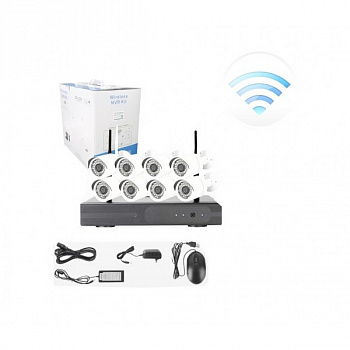 Комплект из 8 IP-камер XPX K3708, 2Мр