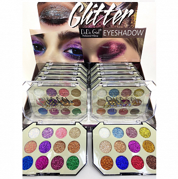 Палетка глиттеров для век DoDo Girl EYESHADOWS Glitter
