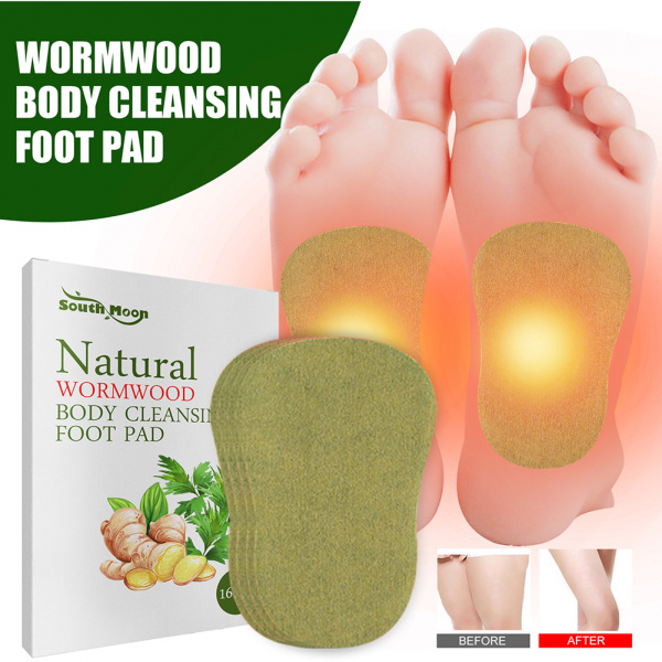 Имбирный пластырь для ног детоксикационный Natural Wormwood Body Cleansing Foot Pad