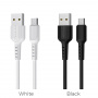 Кабель Borofone BX16 USB - micro USB, 1 м черный