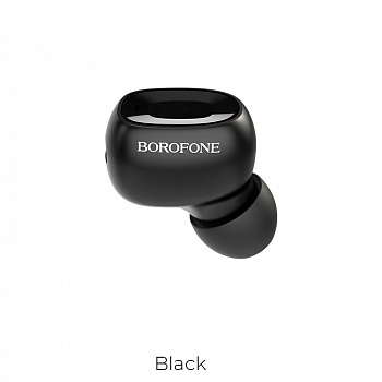 Беспроводные наушники BOROFONE BC28 Shiny MINI, Bluetooth, 40 мАч, Черный