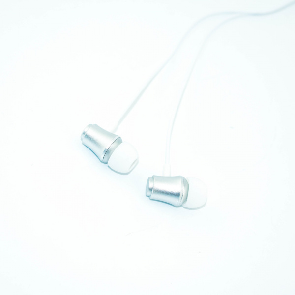 Наушники-вкладыши с микрофоном Borofone BM29 Silver