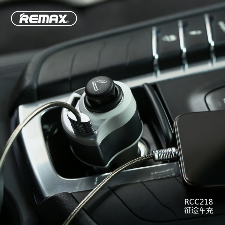 Автомобильное зарядное устройство Remax Journey RCC218, черный