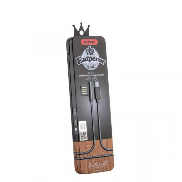Кабель Remax Emperor RC-054a, USB - USB Type-C, чёрный