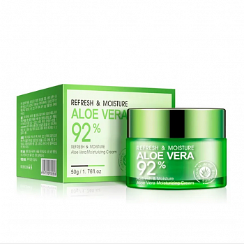 Bioaqua Освежающий и увлажняющий крем-гель для лица и шеи Aloe Vera