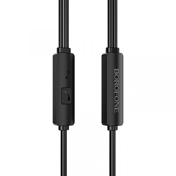 Проводные наушники BOROFONE BM47 Dream, Jack 3.5mm, 1.2 м, Черный, контроллер с микрофоном