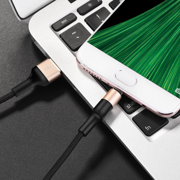 Кабель Hoco X26 Xpress USB - micro USB, 1 м черно-желтый