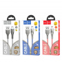 Кабель Hoco U59 Enlightenment, USB - USB Type-C, 1.2 м, серый