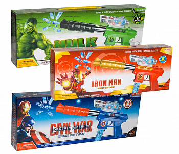 Автомат Герои Marvel Water Soft Gun Железный человек