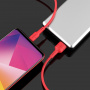 Кабель Borofone BX15 SoftJet USB - micro USB, 1 м красный