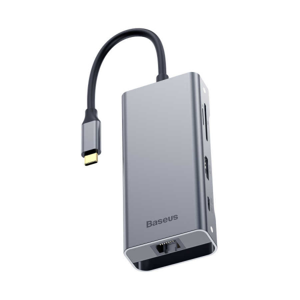 Мультипереходник 7 в 1 Baseus Square Desk Type-C CATXF-0G