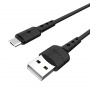 Кабель Hoco X30 USB - micro USB, 1.2 м черный
