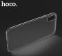 Чехол HOCO TPU Light Series для iPhone XS черный прозрачный, 0,8 мм